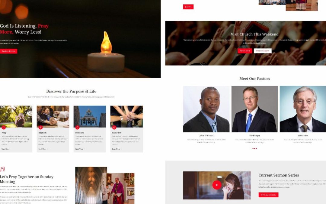 Divi Plus – Church