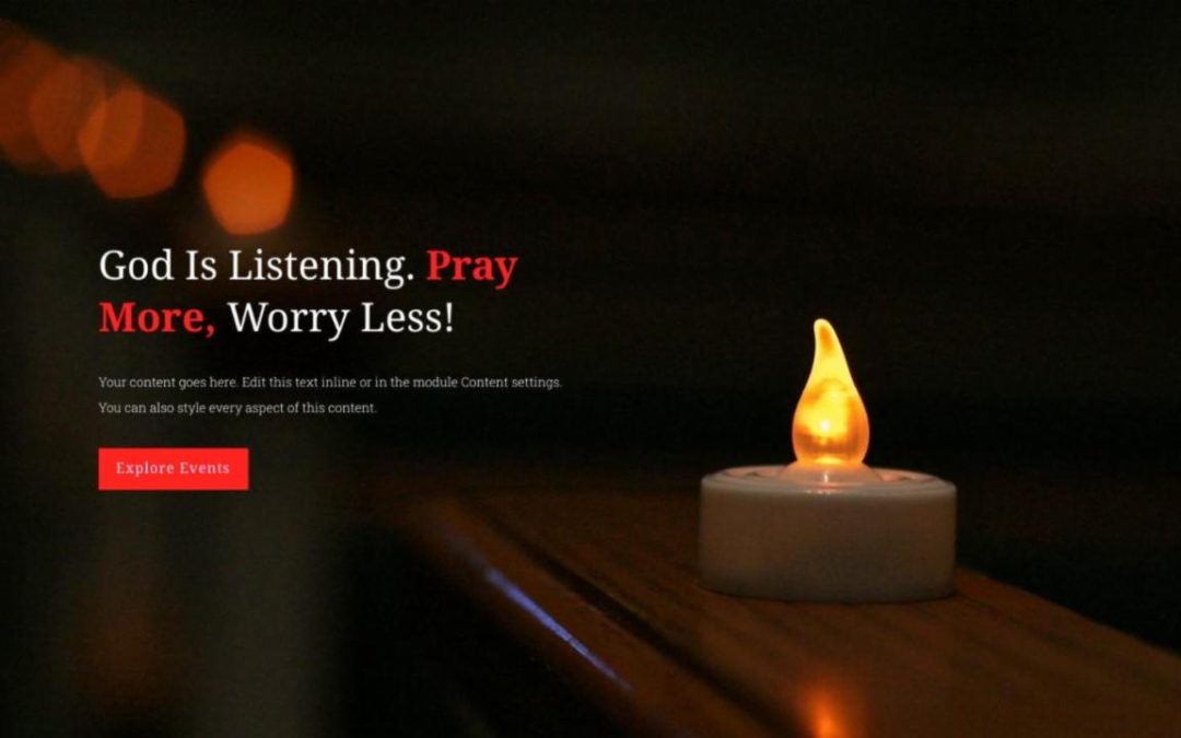 Divi Plus – Church #0