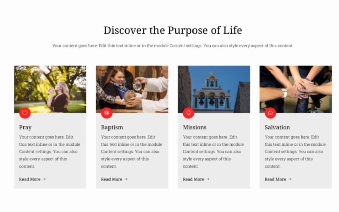 Divi Plus – Church #1