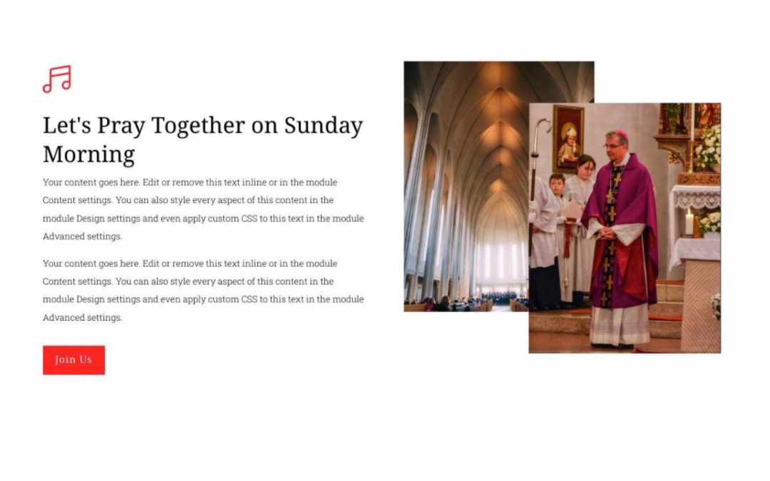 Divi Plus – Church #2