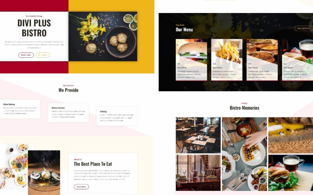 Divi Plus – Bistro