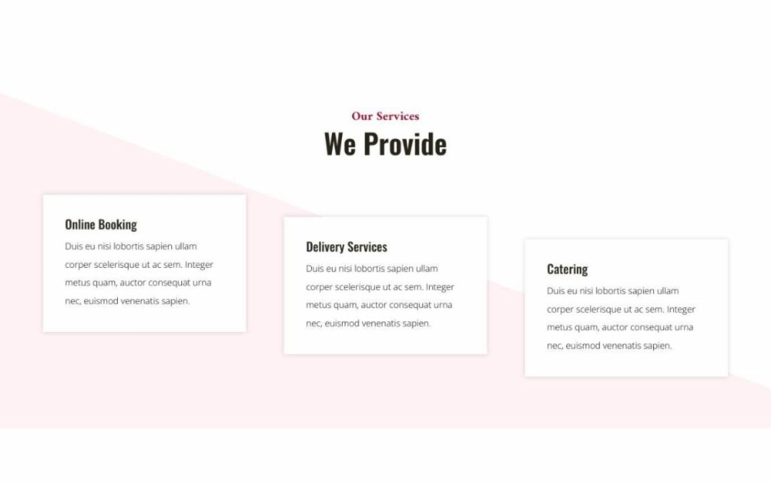 Divi Plus – Bistro #1