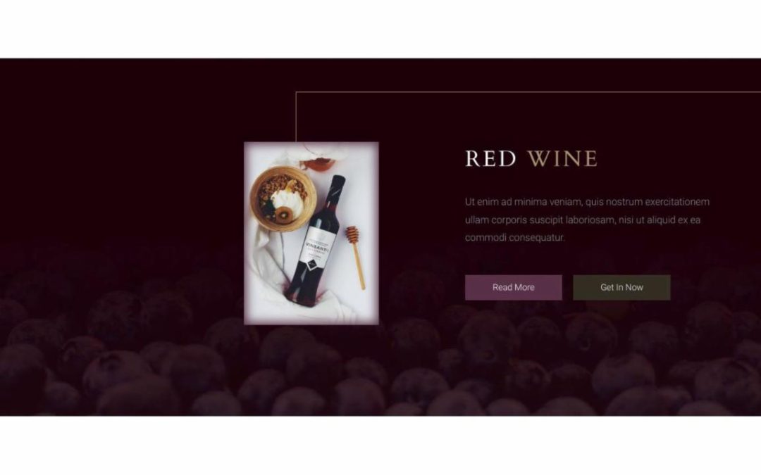 Divi Plus – Wine #1