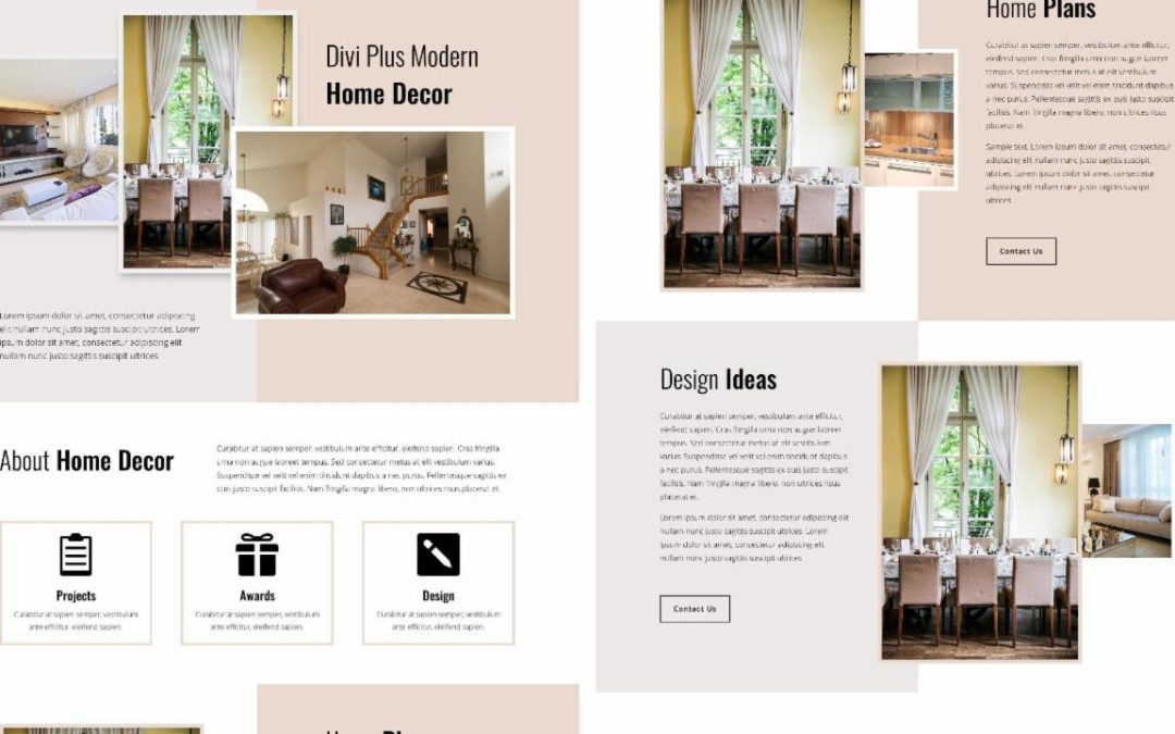 Divi Plus – Home Decor