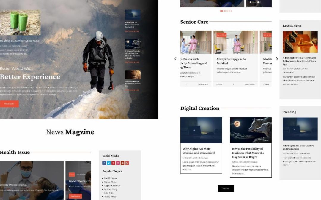 Divi Plus – News Blog