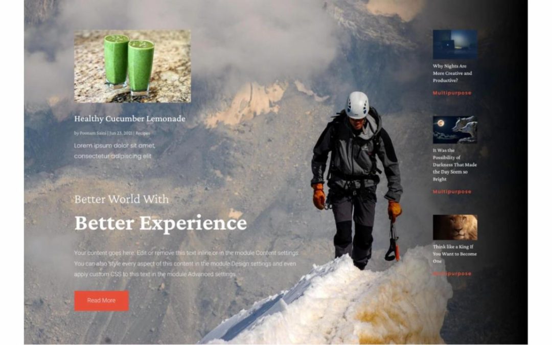 Divi Plus – News Blog #0