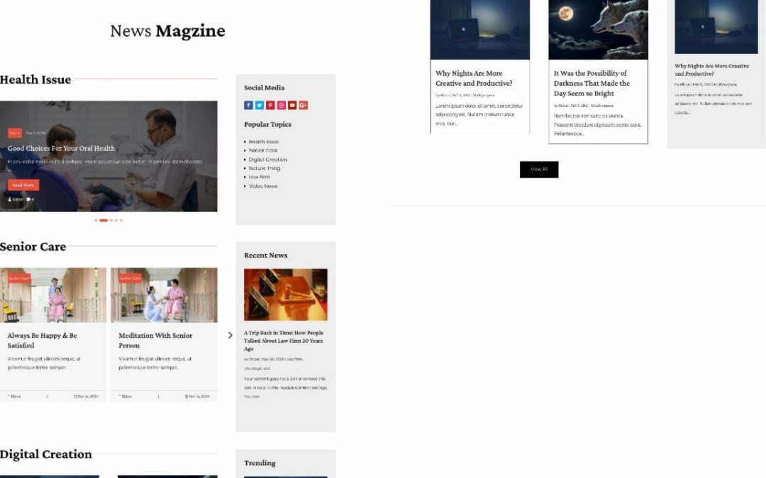 Divi Plus – News Blog #1