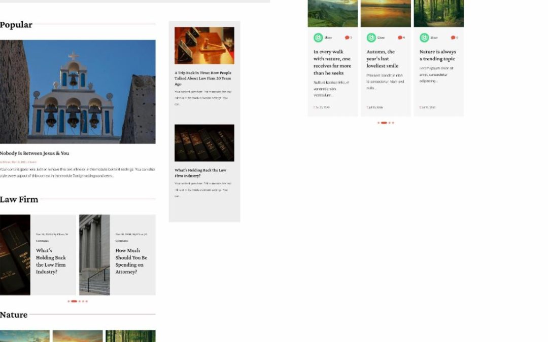 Divi Plus – News Blog #3