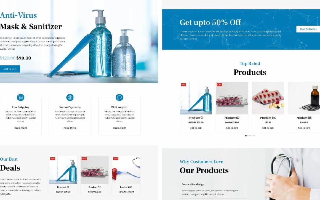 Divi Plus – Medical Store