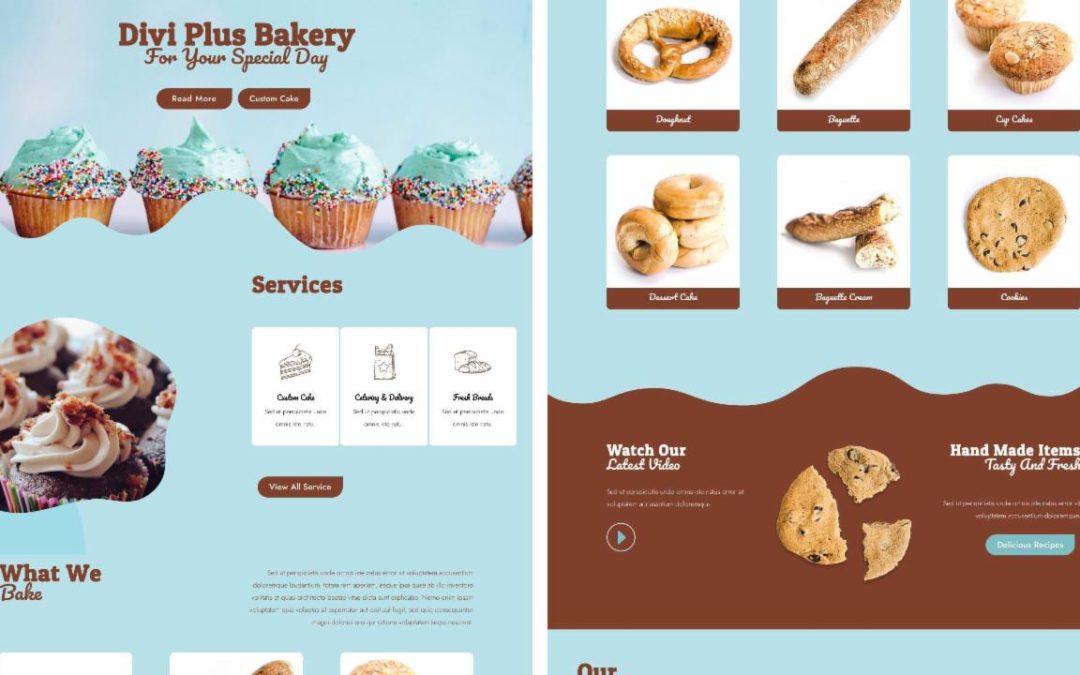 Divi Plus – Bakery