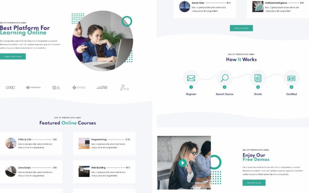 Divi Plus – Online Courses