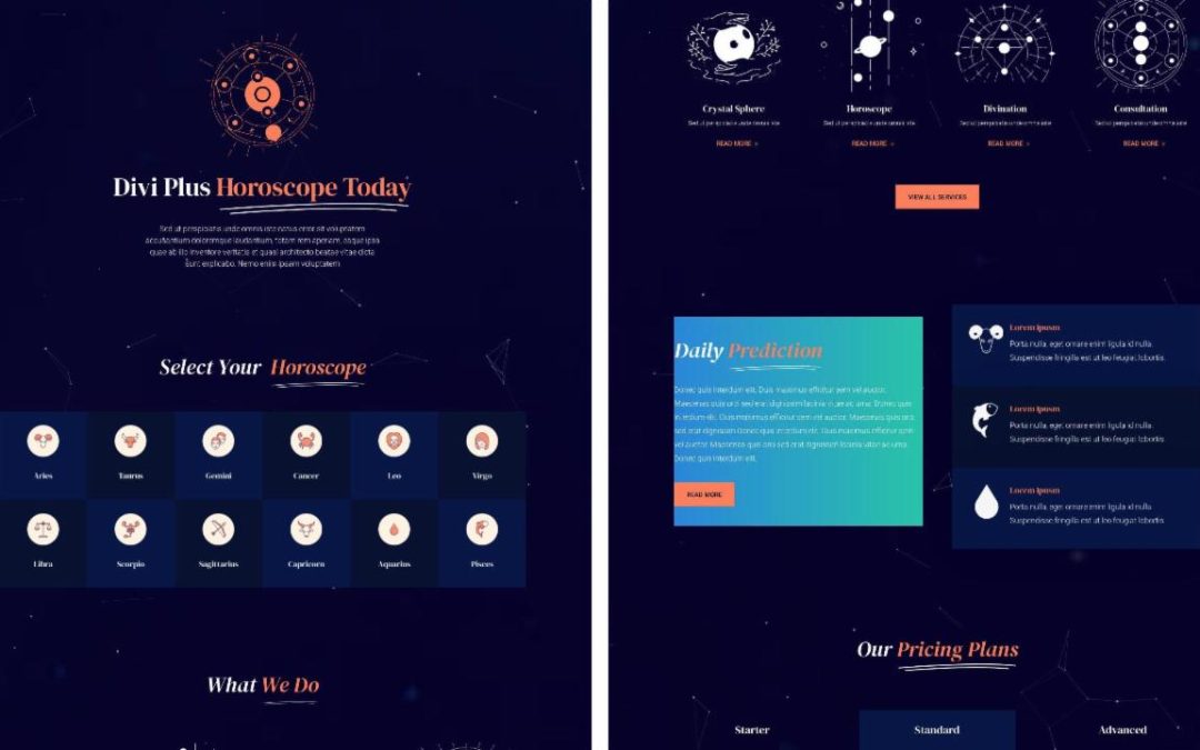 Divi Plus – Astrology