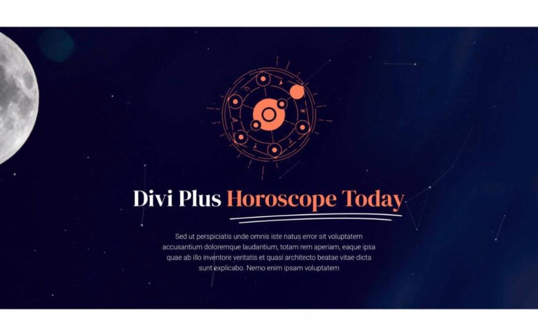 Divi Plus – Astrology #0