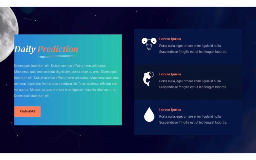 Divi Plus – Astrology #3
