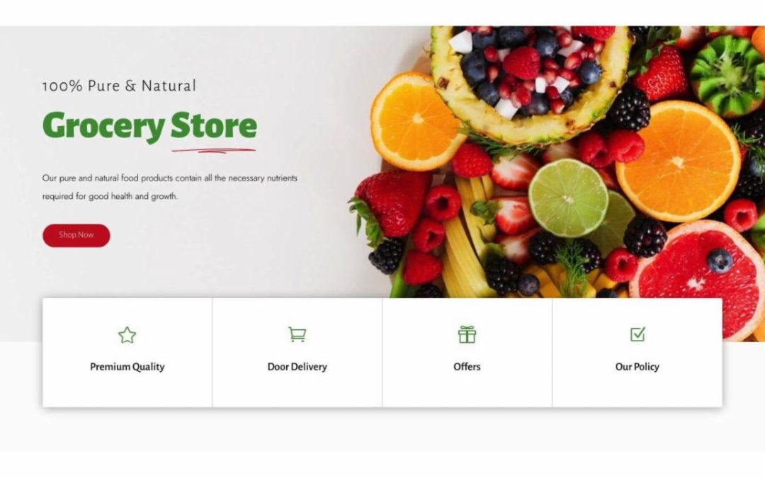 Divi Plus – Grocery #0