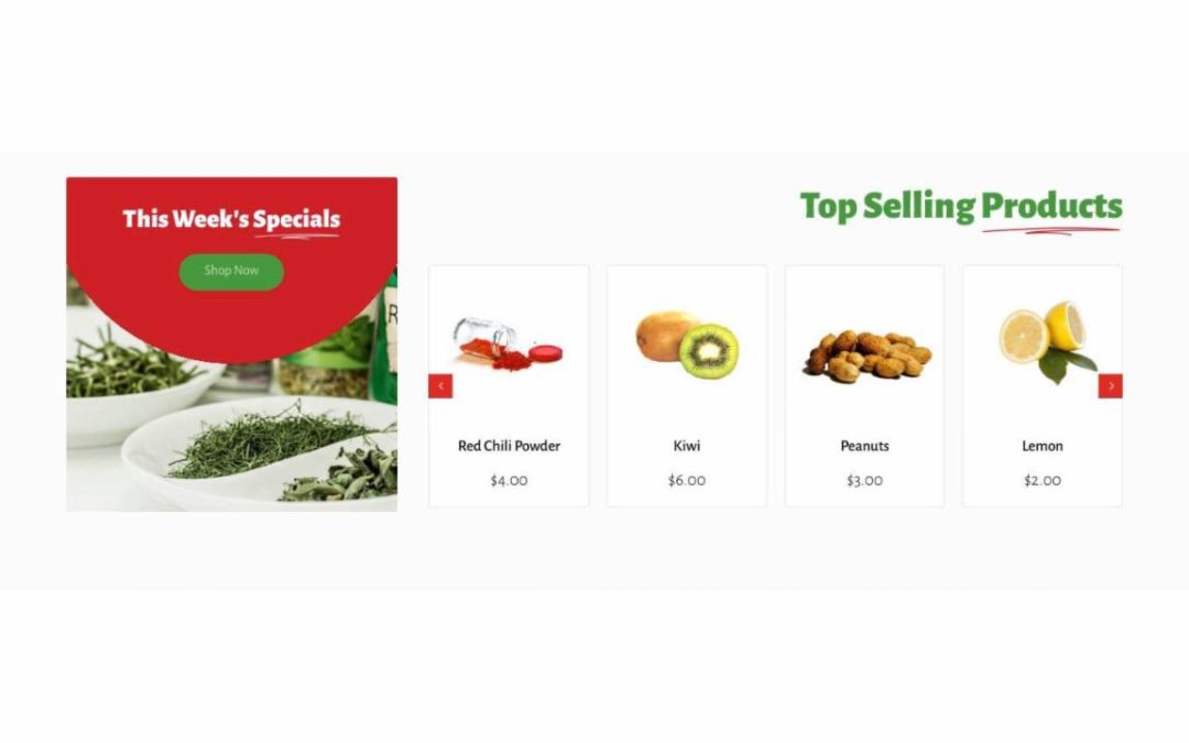 Divi Plus – Grocery #5