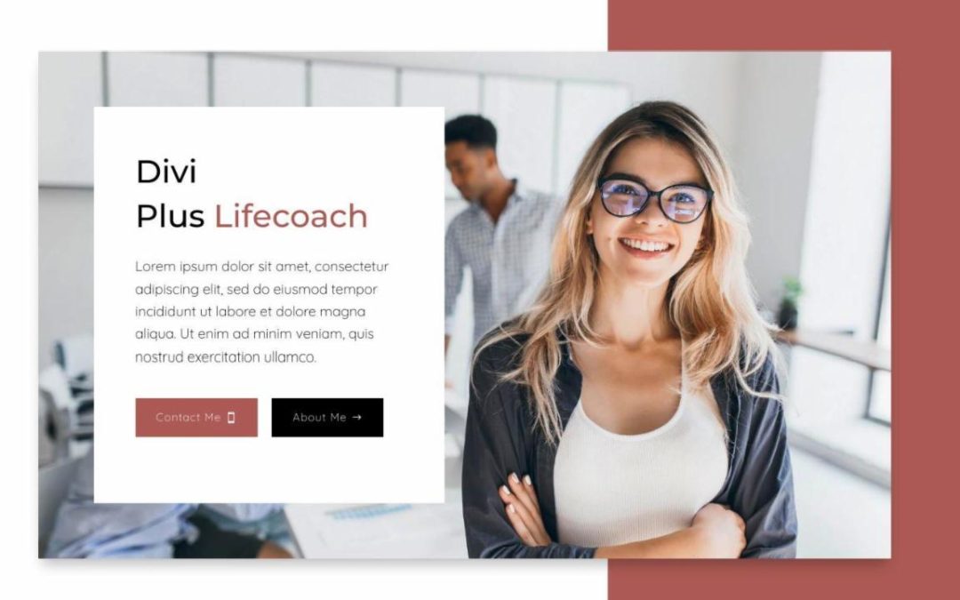 Divi Plus – Lifecoach #0