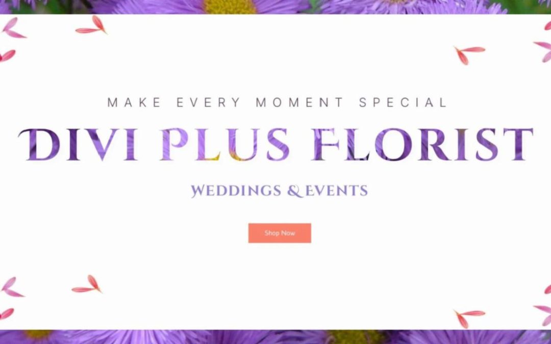 Divi Plus – Florist #0