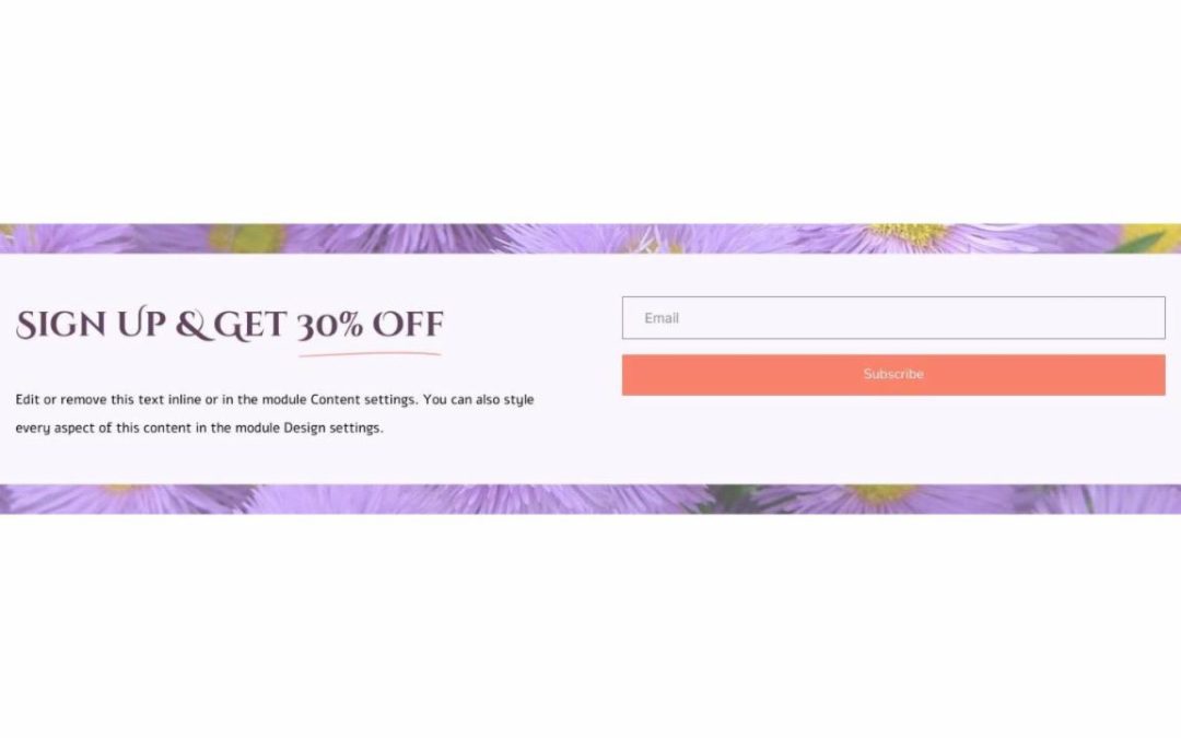Divi Plus – Florist #10