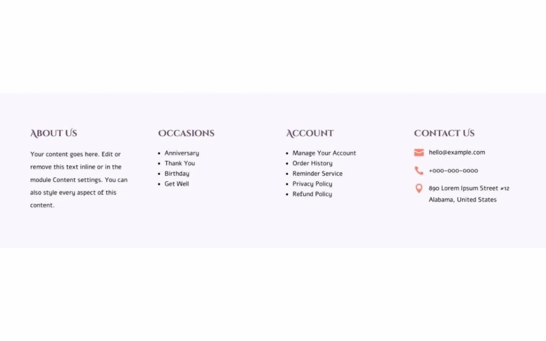 Divi Plus – Florist #11