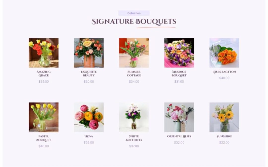 Divi Plus – Florist #4