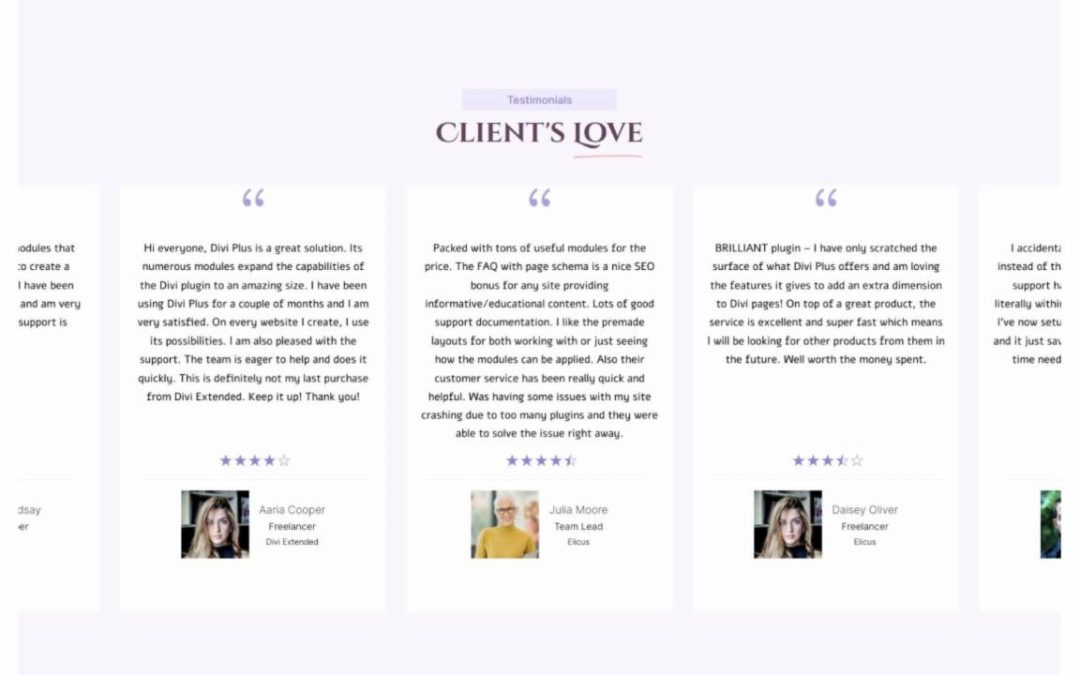 Divi Plus – Florist #8