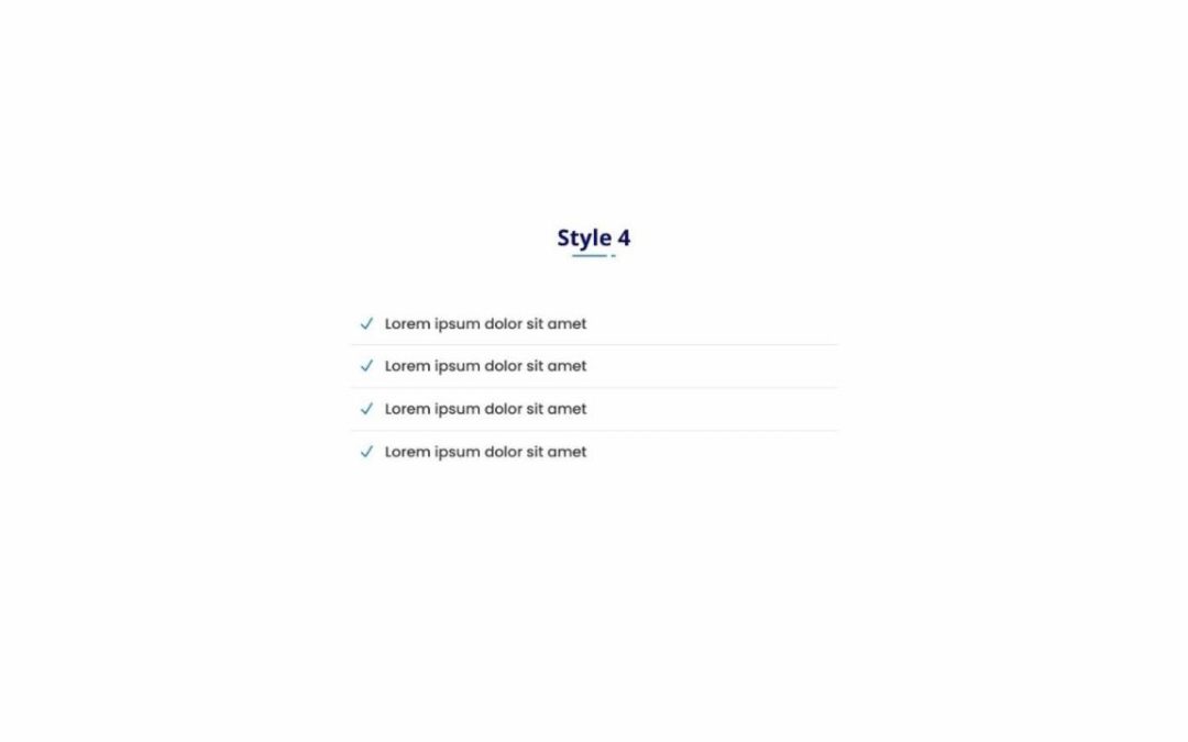 DP Divi Icon List #4