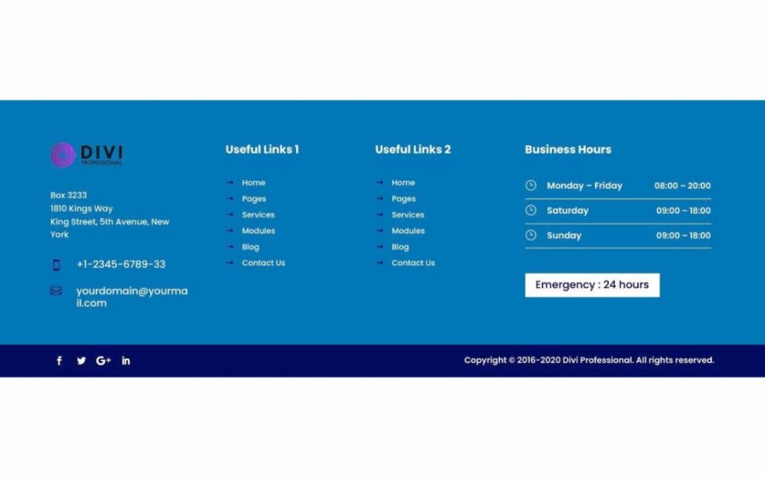 DP Footer #1
