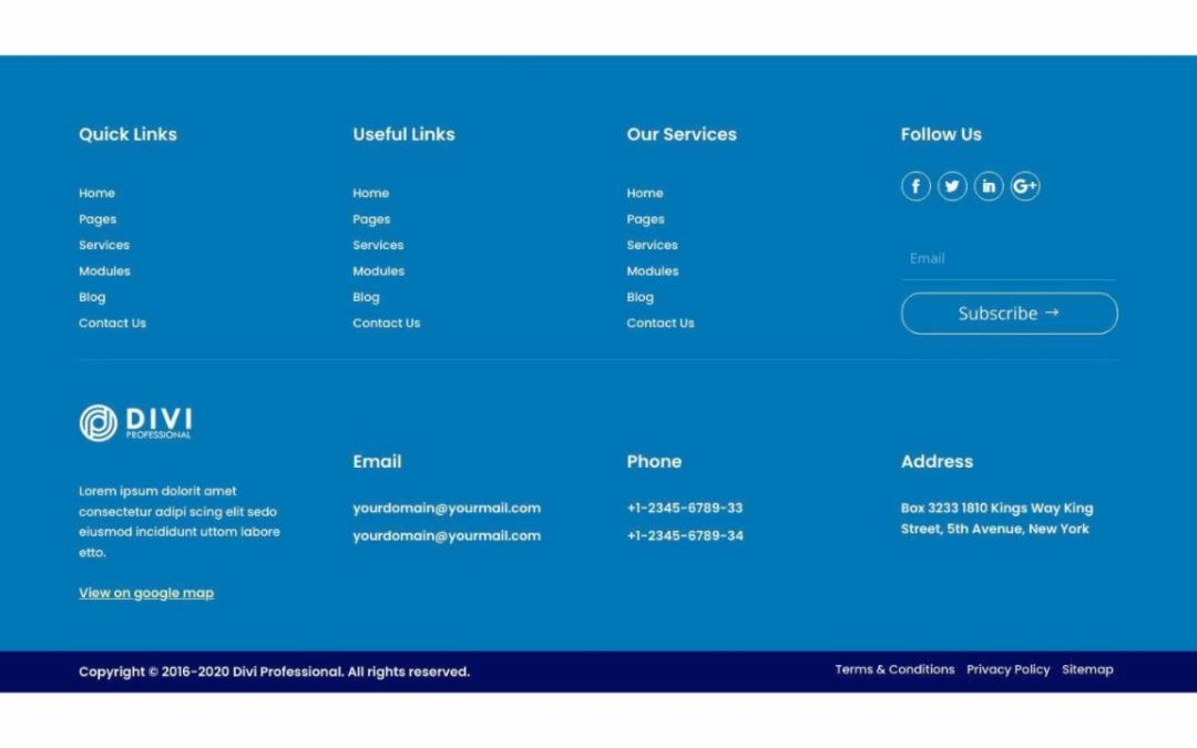 DP Footer #3