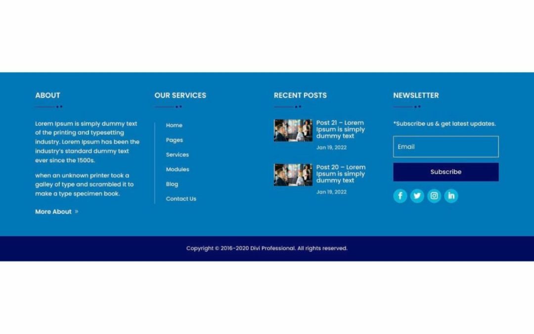DP Footer #64