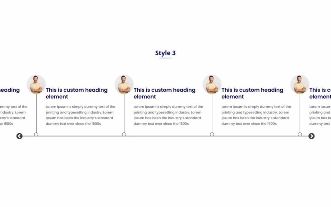 DP Horizontal Timeline #3