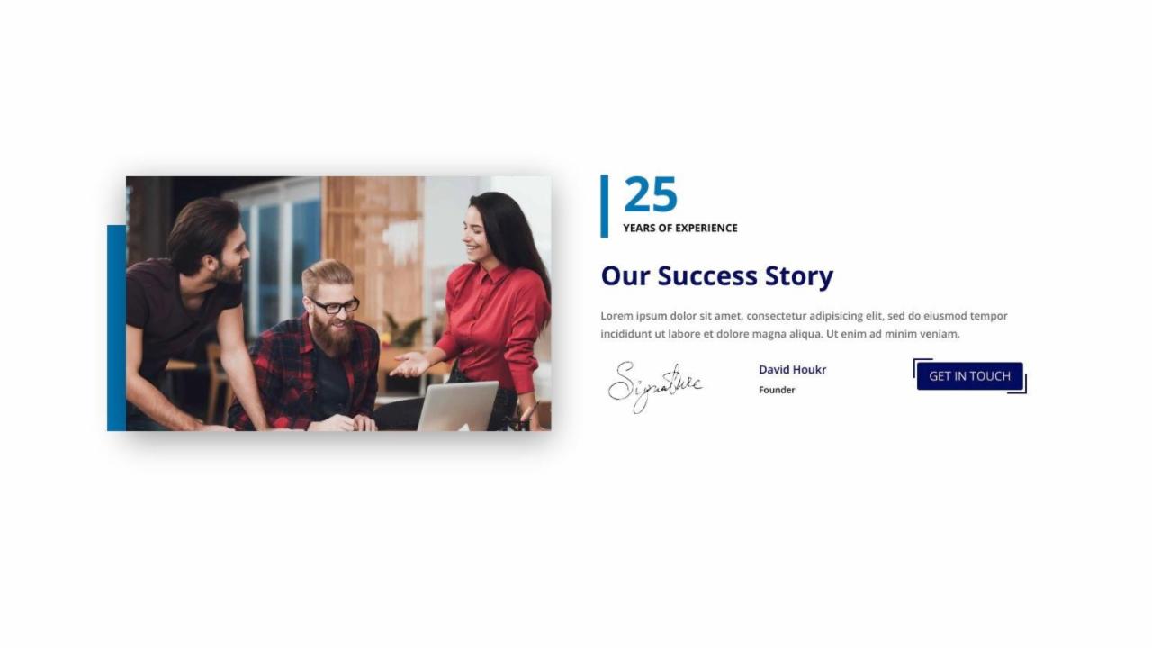 DP Intro About Us #10 - Divi Free / Layouts Divi