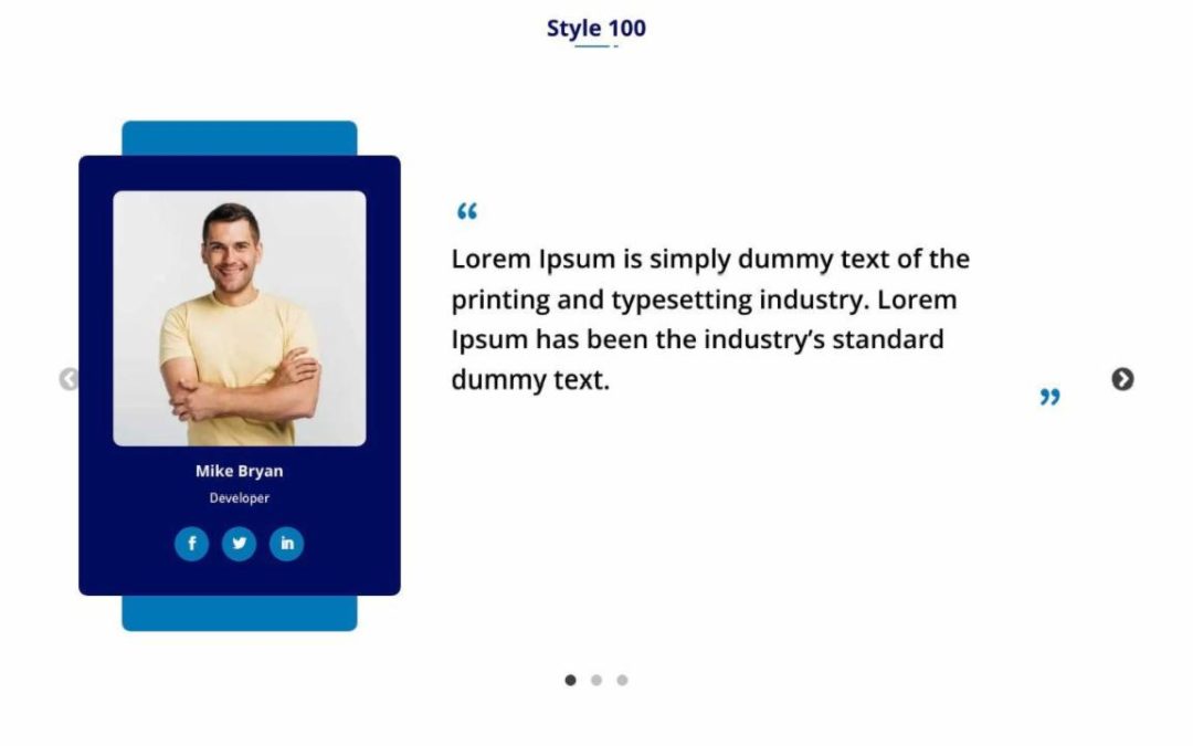 DP Testimonial Slider #100