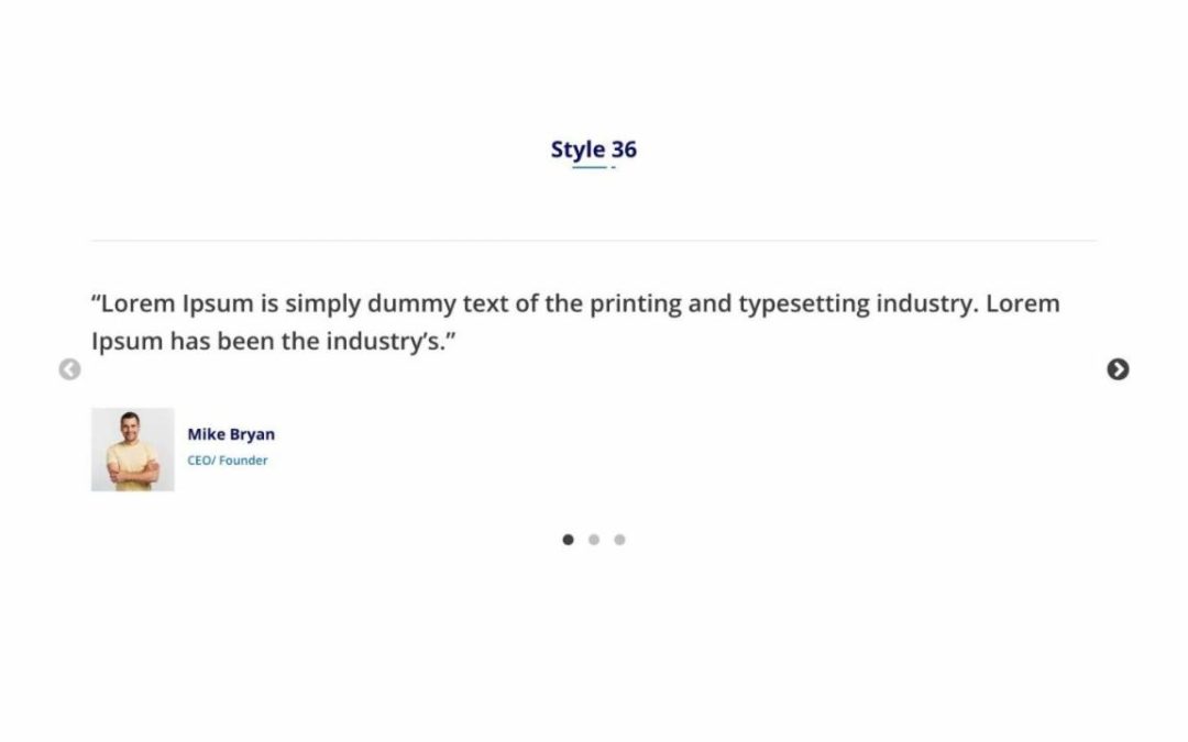 DP Testimonial Slider #36