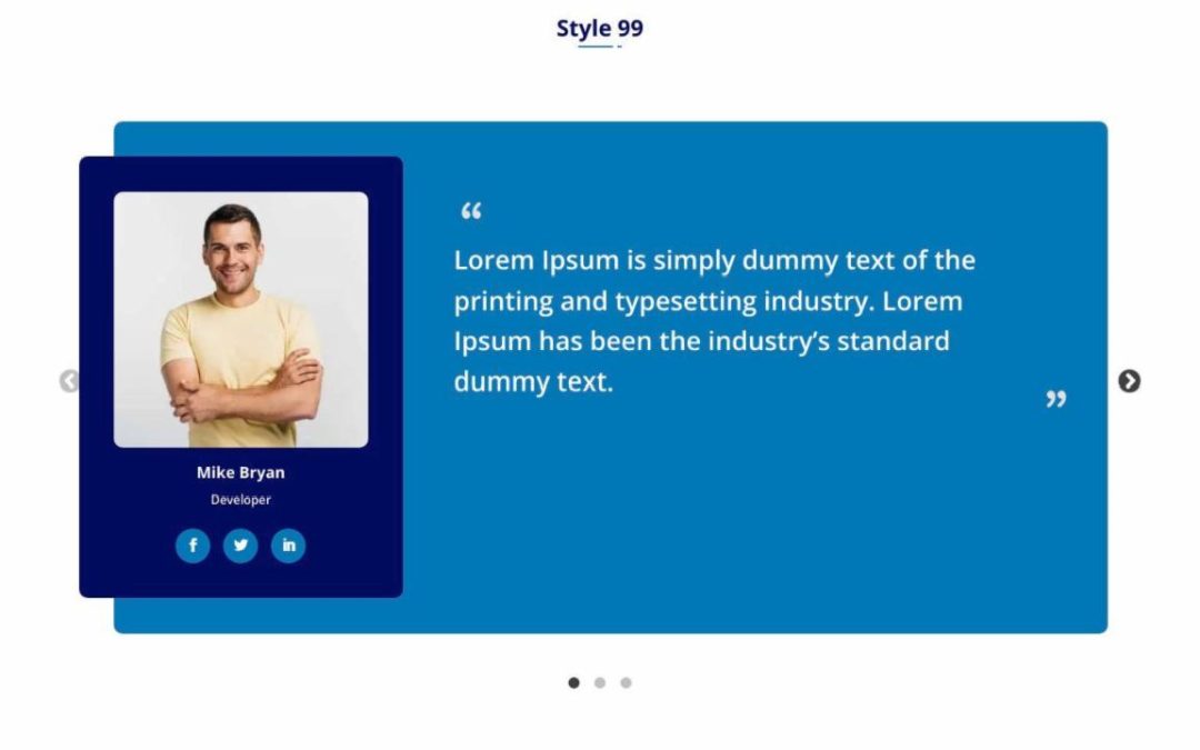 DP Testimonial Slider #99