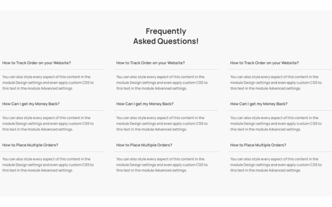 DT – FAQ #11