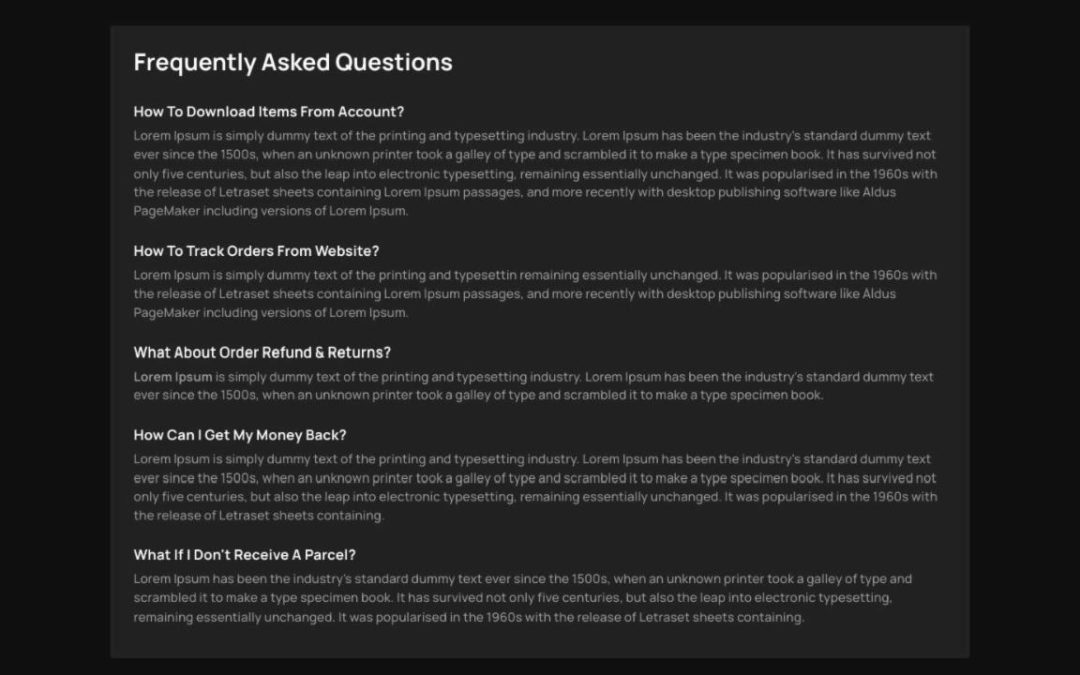 DT – FAQ #30