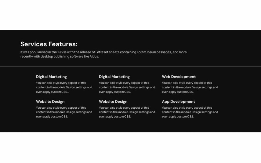 DT – Features #12