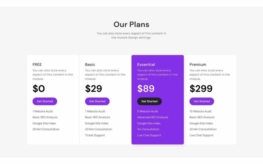 DT – Pricing #01