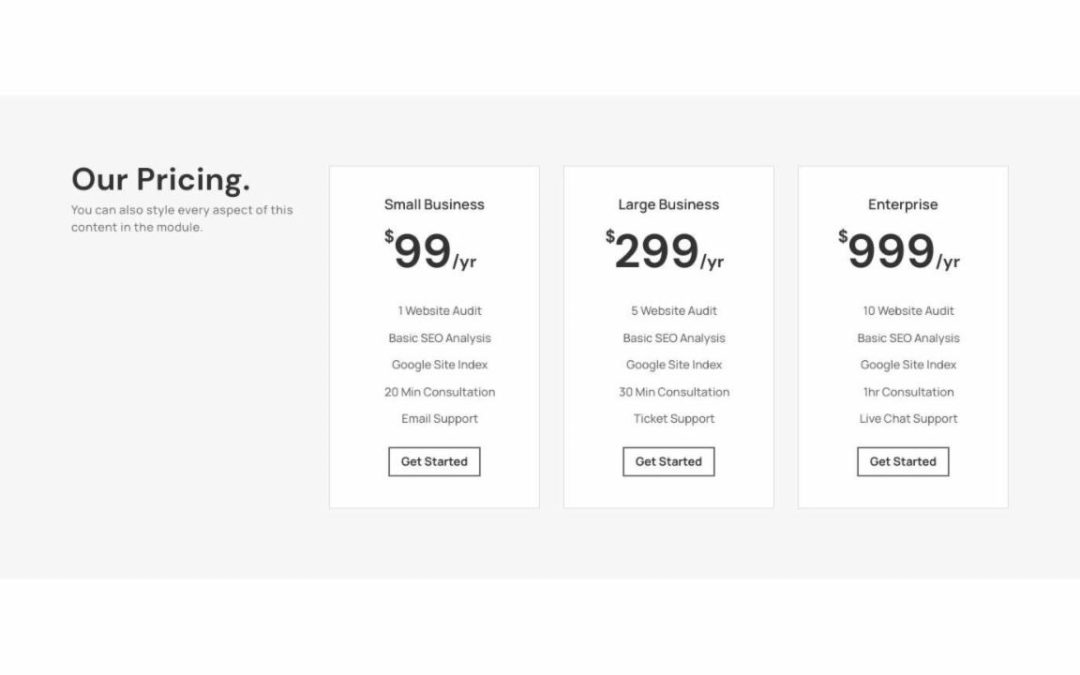 DT – Pricing #13