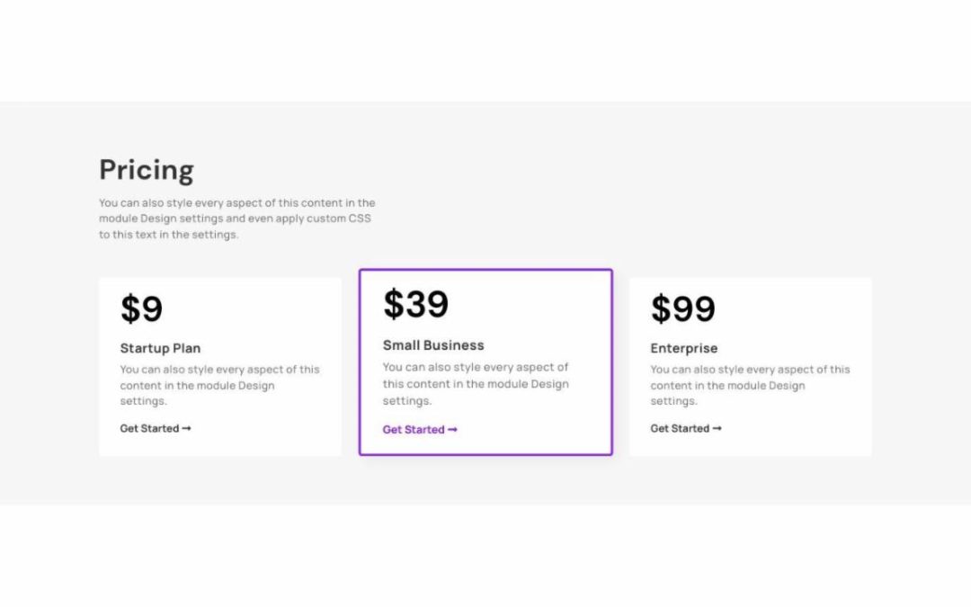 DT – Pricing #14