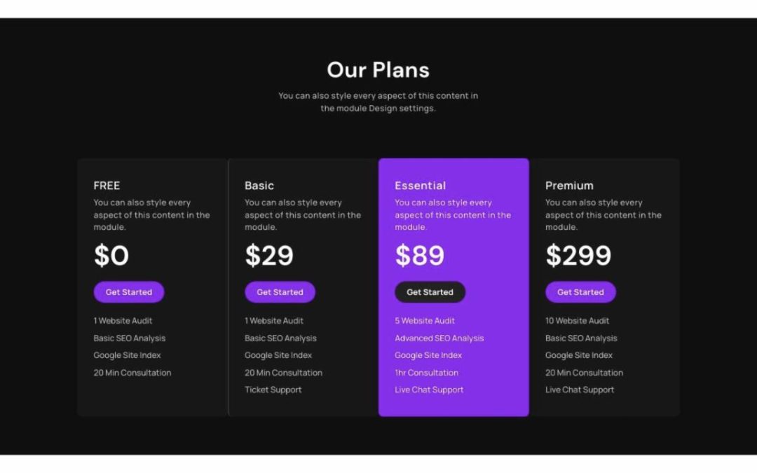 DT – Pricing #01