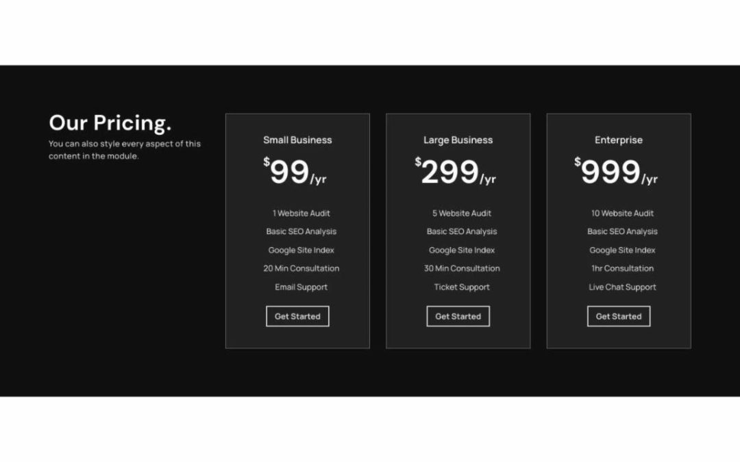 DT – Pricing #13