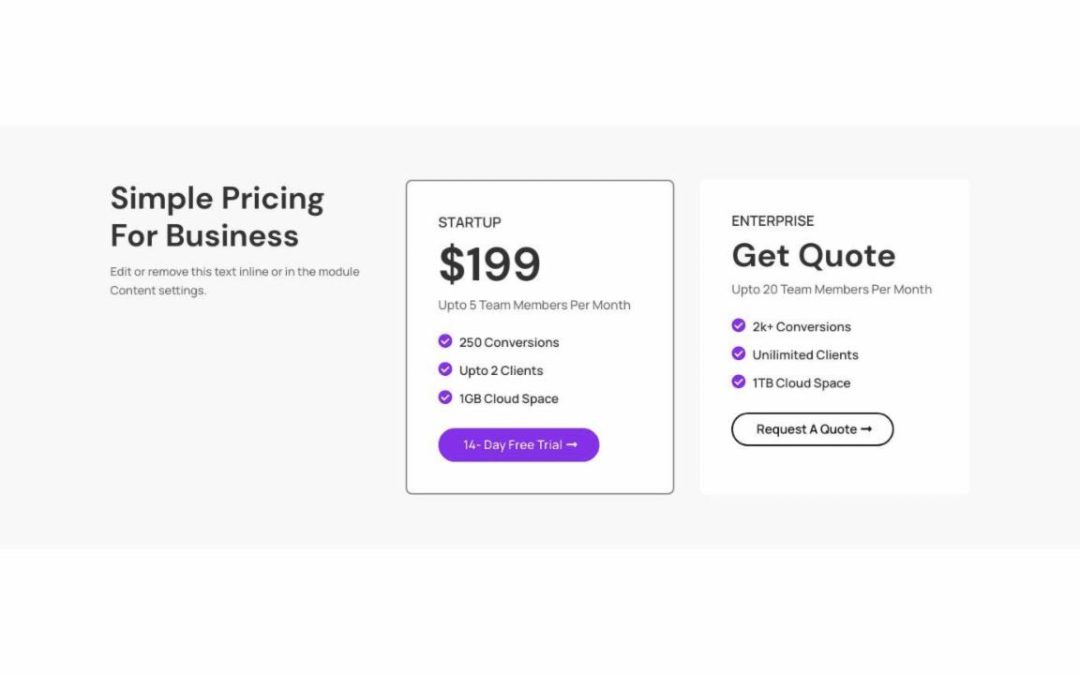 DT – Pricing #16