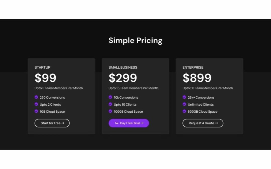 DT – Pricing #17