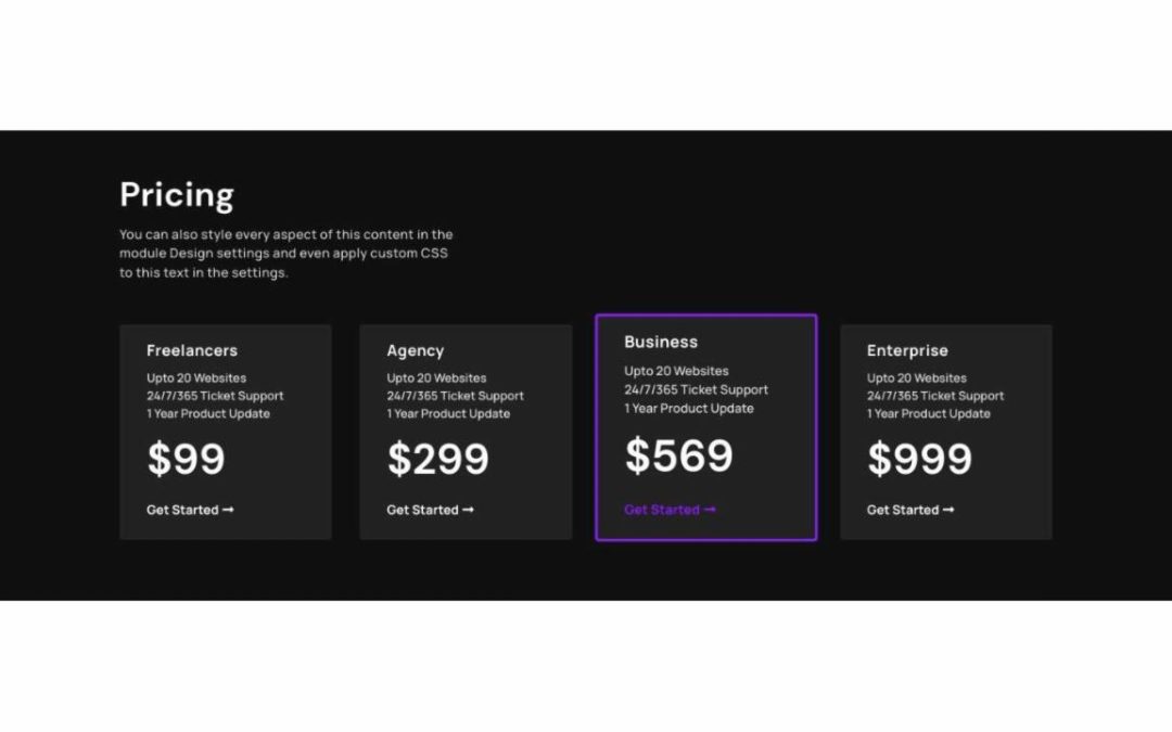 DT – Pricing #22