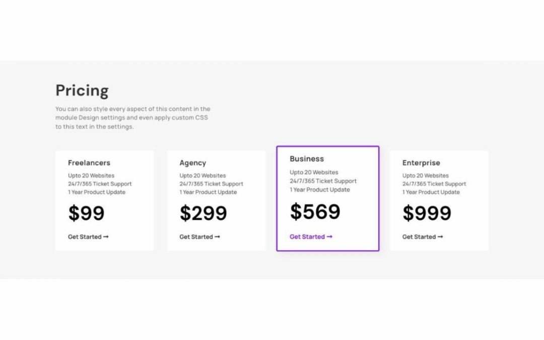 DT – Pricing #22