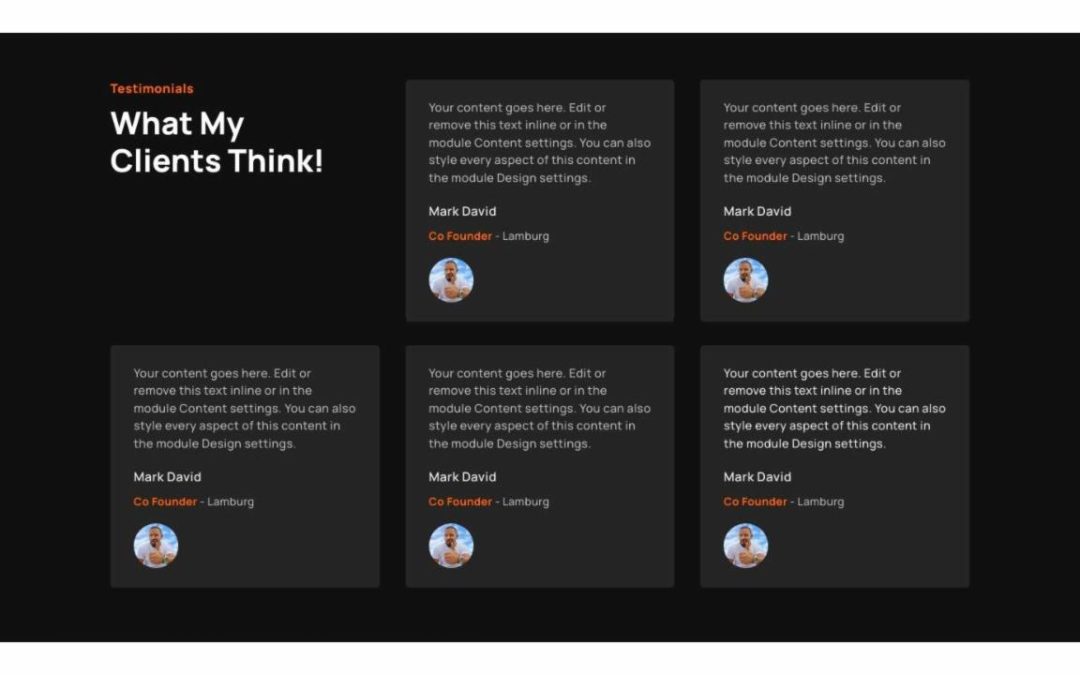 DT – Testimonials #02