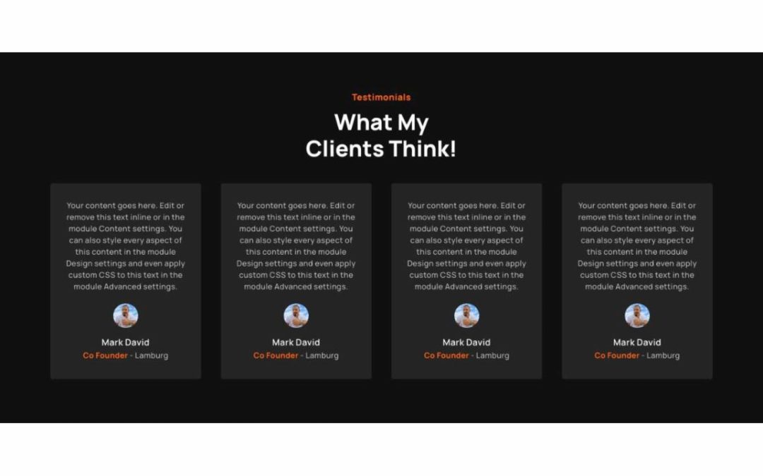 DT – Testimonials #05