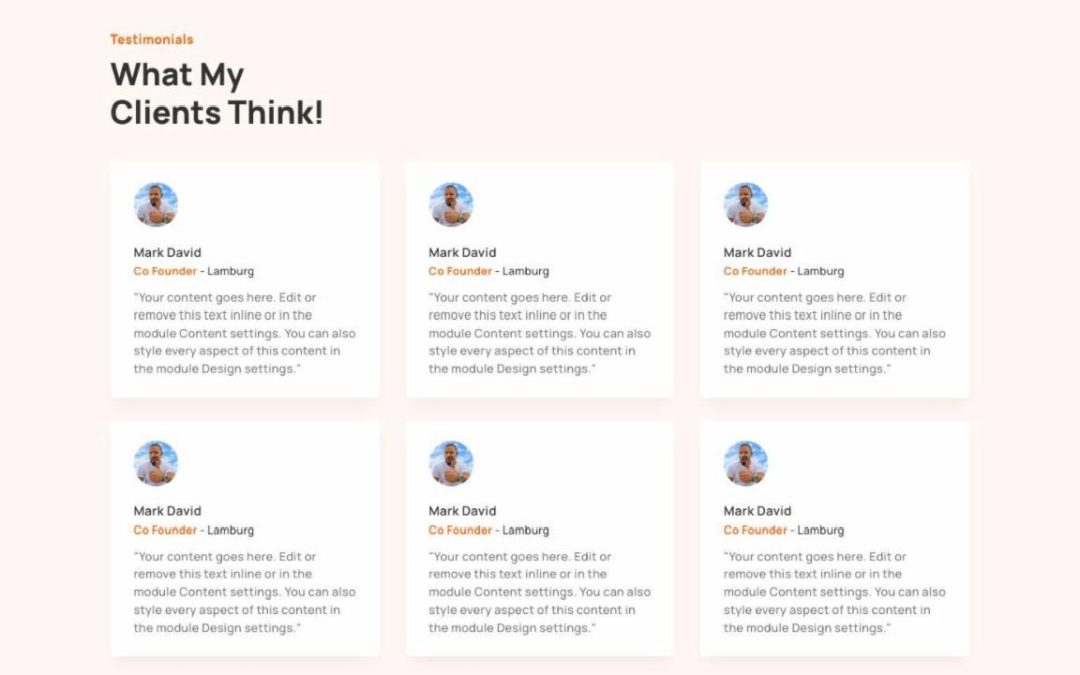 DT – Testimonials #03